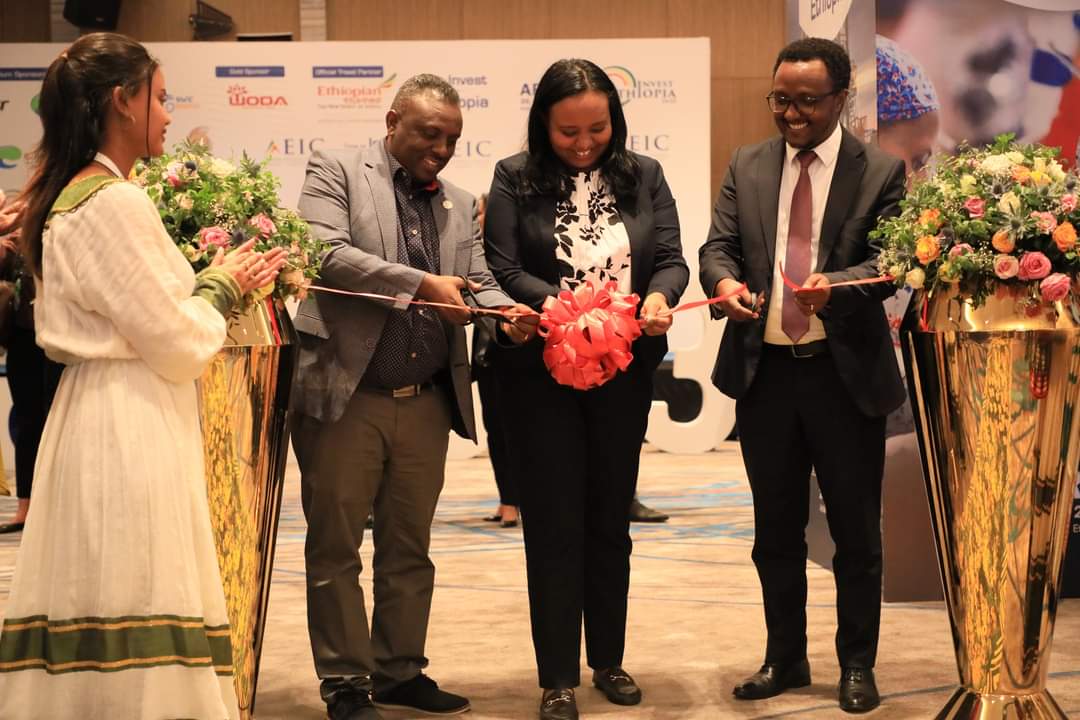 The investEthiopia2023 exhibition has officially been inaugurated